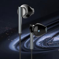 سماعة اذن سلكية منفذ التايب سي - أسود - LEVORE