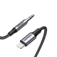 وصلة سماعة للايفون منفذ أي يو اكس بطول 1 متر - اسو...