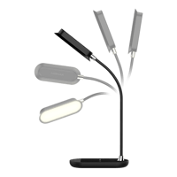 مصباح مكتبي وشاحن لاسلكي Q.LEDflex - متعدد الالوان...
