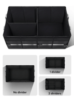 صندوق تخزين للرحلات سعة 60 لتر - أسود - Baseus