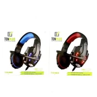 TENPLUS – سماعة رأس سلكية احترافية للألعاب T3482 م...