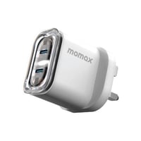 MOMAX - فيش جداري بمنفذين تايب سي بقوة 35 واط بتقن...