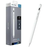 قلم الايباد اللاسلكي - مريح ليد وشحن سريع - ابيض-E...