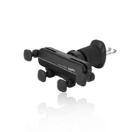 YOUFO - حامل و مثبت جوال بمكيف السيارة - أسود