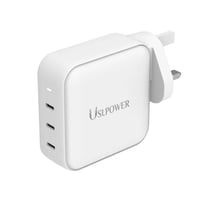 فيش جداري ثلاث منافذ تايب سي بقوة 140 واط - USLPow...