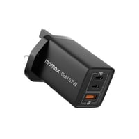 MOMAX - شاحن جداري ONEPLUG بمنفذين تايب سي و يو اس...