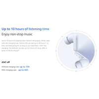 سماعة Redmi Buds 5 Lite بـ40 ساعة تشغيل - Xiaomi