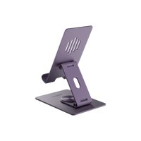 حامل المنيوم للهاتف Fold Stand قابل للدوران - بنفس...