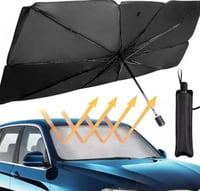مظلتين داخلية لحماية السيارة من أشعة الشمس