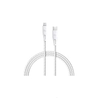 كيبل شحن نايلون من تايب سي إلى لايتننق بطول 1.2 مت...