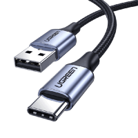 كيبل شحن قماشي من يو اس بي إلى تايب سي بطول 2 متر...