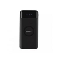 بطارية محمولة مع شاحن لاسلكي تدعم الشحن السريع بسع...