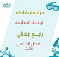 مراجعة الوحدة السابعة علوم رابع ابتدائي الفصل الدر...