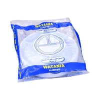 وطنيه صحن بلاستيك مدور رقم 18 50 حبه