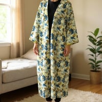 عباية/كيمونو من القطن الفيسكوز – قطعة فريدة