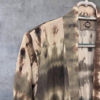 عباية كاجوال أنيقة بخفة الكشمير القطني مع طابع تاي...