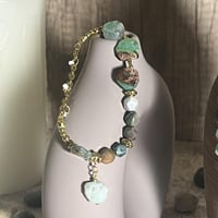 طقم عقيق حجر الدم والكريسوبريسي – قوة، تجدد، وانسج...