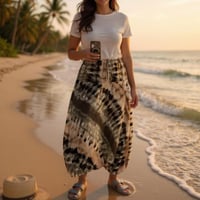 شروال بطبعة تاي داي من القطن الكشميري