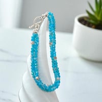 أسورة الأباتيت مع الفضة – وضوح الفكر ولمسة من النق...