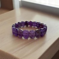 إسوارة الأماثيست – طاقة الصفاء والهدوء بأحجار طبيع...