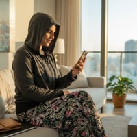 شروال تروبيكال قطن فيسكوز