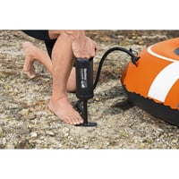 طرمبة يد وسط اسود