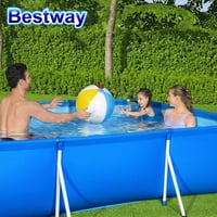 مسبح شراع فريم مستطيل مع فلتر