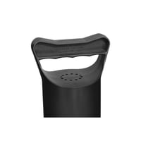 طرمبة يد وسط اسود