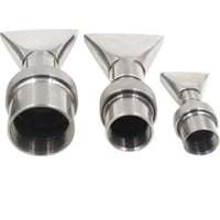 فوهة نافورة منقار البطة ستيل مقاسات