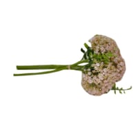 باقة من الزهور الصناعية وردي 7سنتيمتر