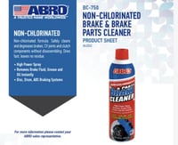 منظف الفرامل من ابرو