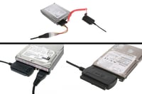 قارء و مشغل هاردسك SATA + IDE