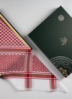 شماغ انجليزي الاول اميرال احمر