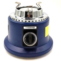 دفاية غاز وسط مع موقد لون ازرق