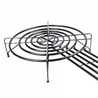 موقد 5 عيون كويتي اسود مدور مفتاح ايطالي