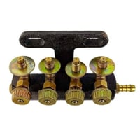 مفتاح موقد غاز مربع احمر 4 عيون