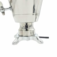 سماور استيل 1.5 لتر كهربائي ( براد سراميك 600 ML )