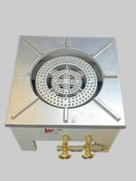 موقد ذبائح ابيض ثقيل رقم 10