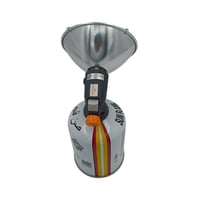 راس دفاية غاز مع حافظة