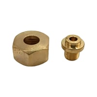 تحويلة نحاس لتشغيل المواقد السفري على اسطوانات الم...