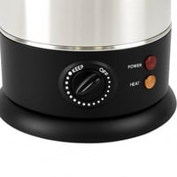 سماور شاي كهربائي استيل 1.8 لتر من هوم ماستر | غلا...