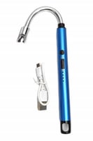 قداحة الكترونية مرنة تشحن بواسطة USB لون ازرق