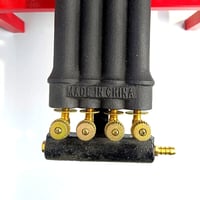 موقد غاز ذبايح مربع احمر 4 مفاتيح