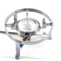 موقد البركان دائري بأرجل