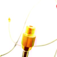 لي (هوز) غاز للمواقد السفري توصيلة خطين