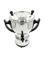 سماور استيل 3.5 لتر كهربائي اسود