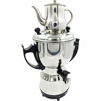 سماور استيل 3.5 لتر كهربائي اسود