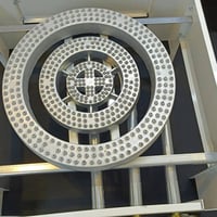 موقد ذبائح ابيض ثقيل رقم 30