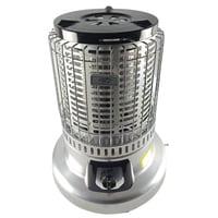 دفاية غاز حجم كبير لون فضي