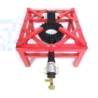 موقد غاز مربع احمر عين واحدة